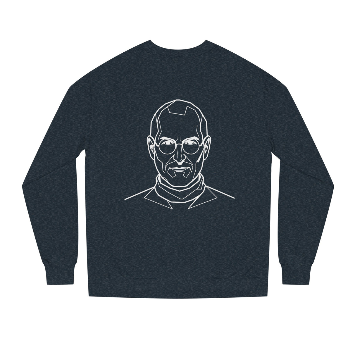 Printify S.J. Sweatshirt featuring the inspirational quote from the Visionaries Series, casual fit, with bold text design.