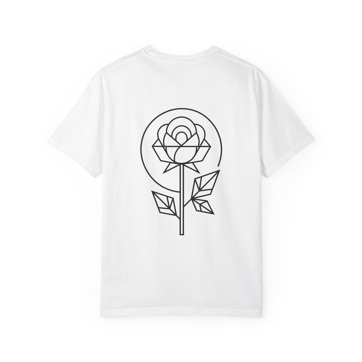 Geometric Rose Tee — "Beauty That Survives the Storm." — Bloom Series | SHOP VIVENT