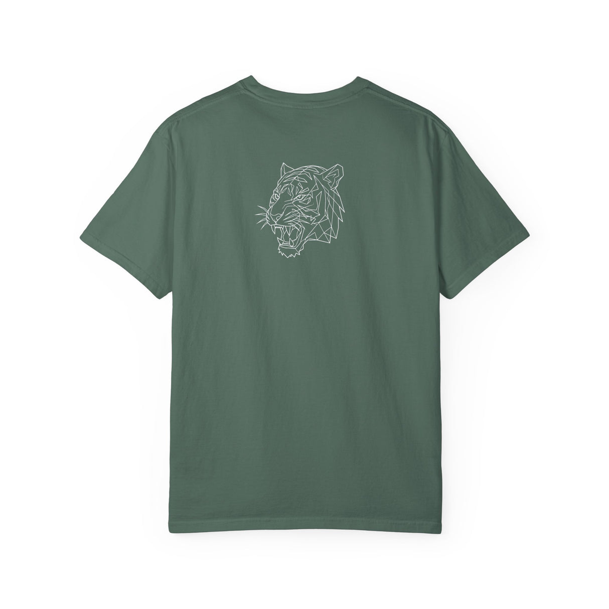 Tiger Graphic Tee — "Fear Nothing. Earn Respect." — Geometric Animal Series | SHOP VIVENT - SHOP VIVENT