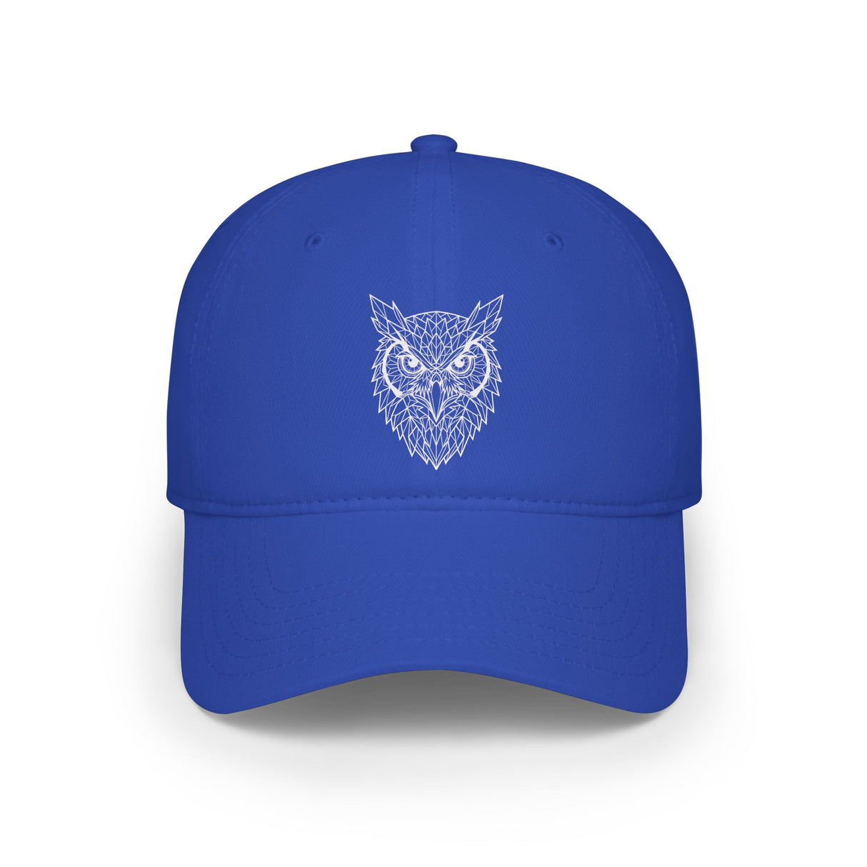 Blue cap with 'Not Sponsored' logo on a white background