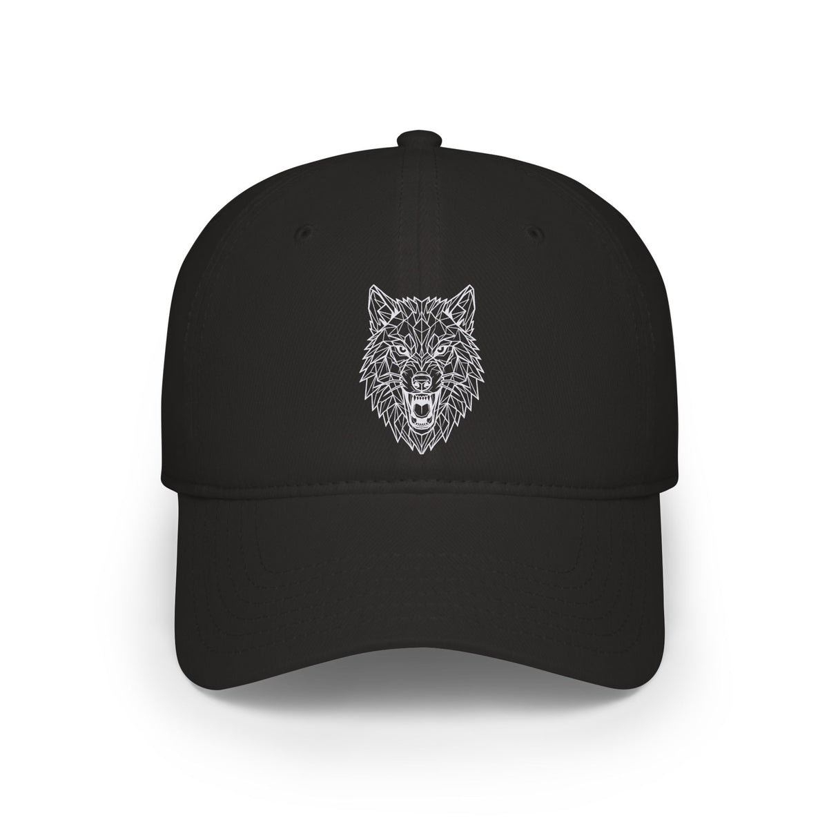 Black cap with white EMS logo on a white background