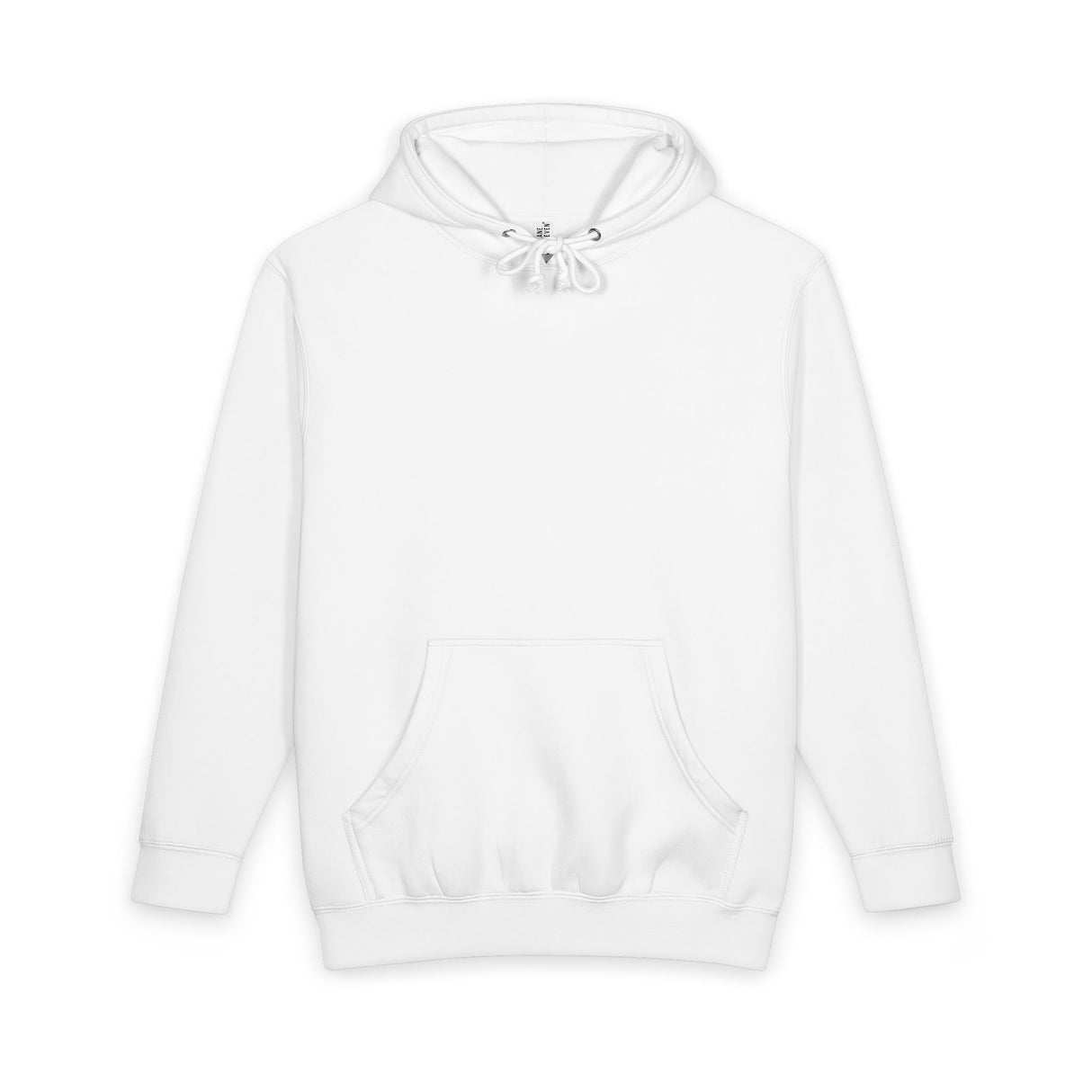 Minimal Compass Hoodie by Printify featuring a subtle nautical compass graphic on a comfortable pullover hoodie.