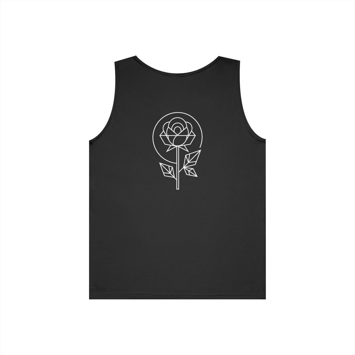 Geometric Rose Tank Top — "Even the Rose Has Thorns." — Bloom Series | SHOP VIVENT