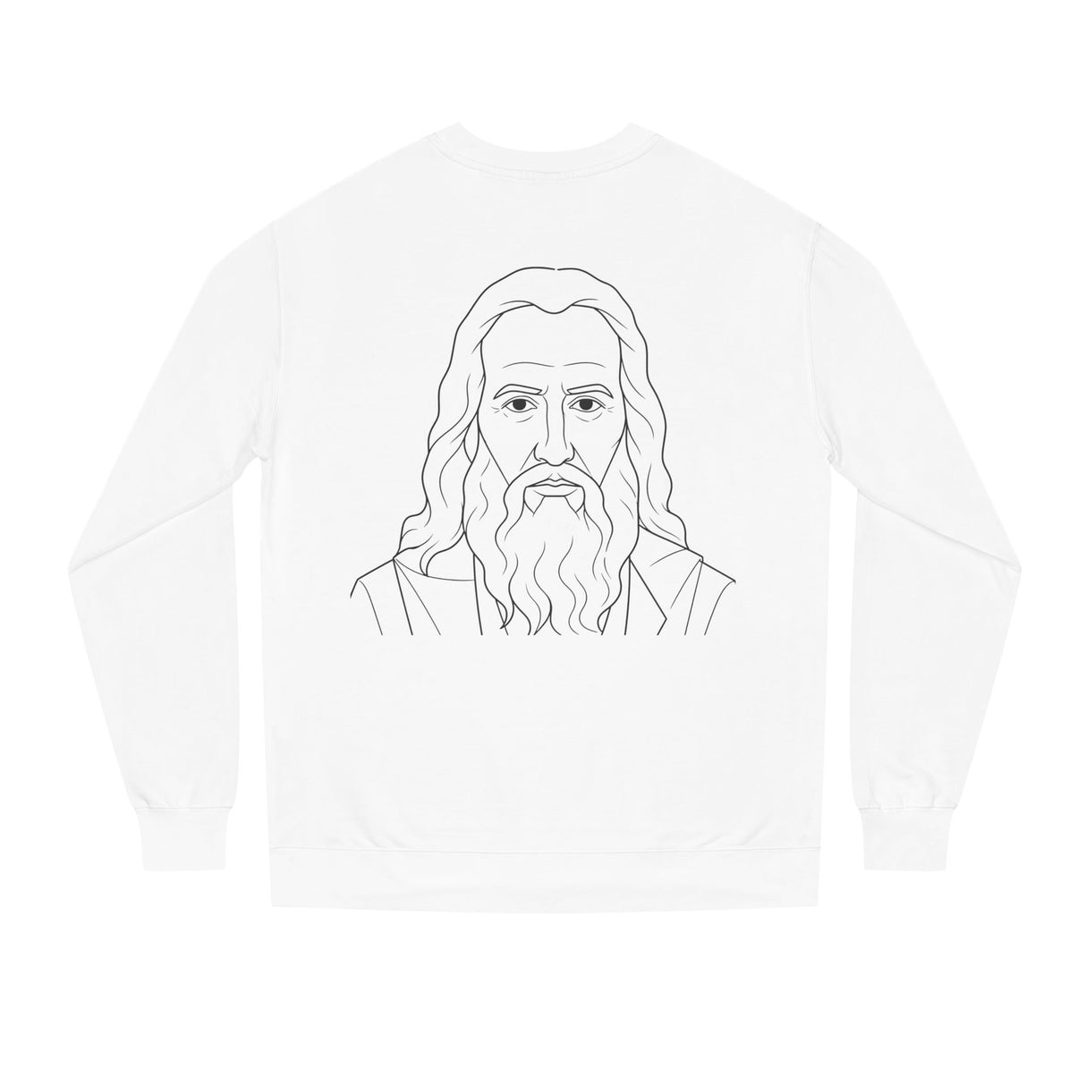 L. da Vinci Sweatshirt — "Simplicity is the Ultimate Sophistication." — Visionary Series | SHOP VIVENT