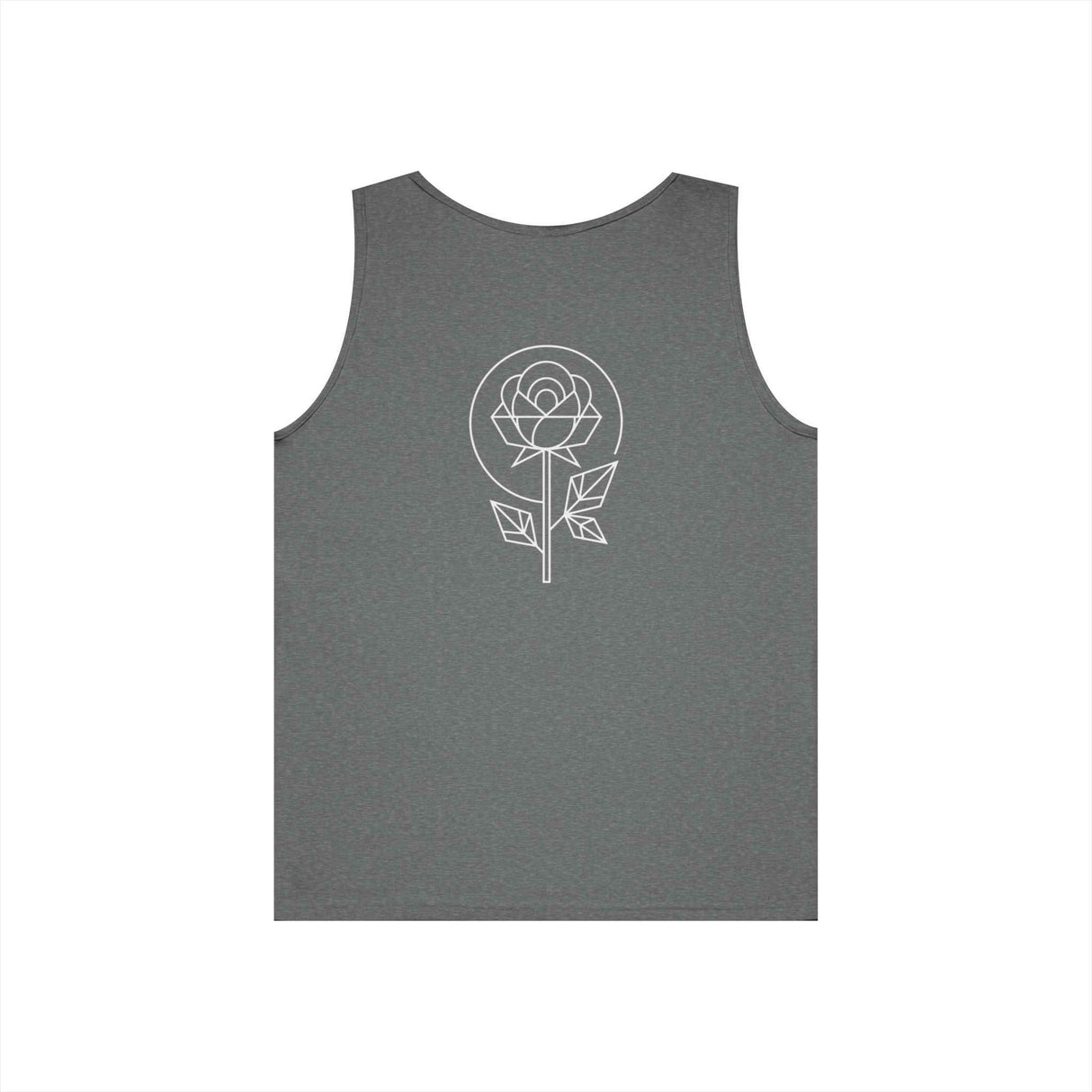 Geometric Rose Tank Top — "Even the Rose Has Thorns." — Bloom Series | SHOP VIVENT