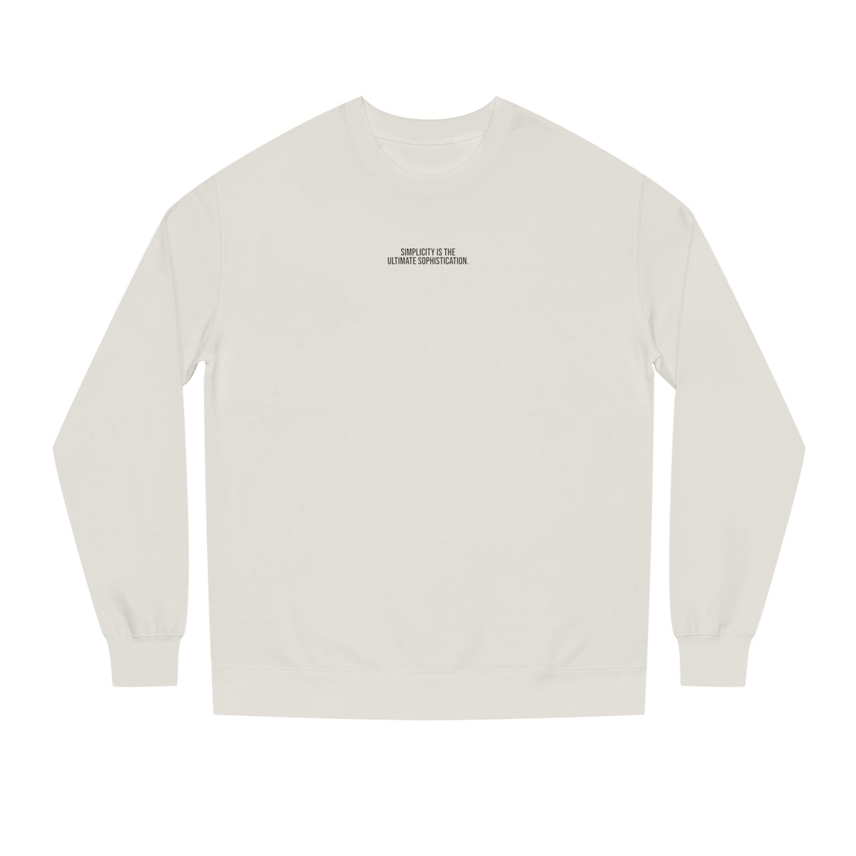 L. da Vinci Sweatshirt — "Simplicity is the Ultimate Sophistication." — Visionary Series | SHOP VIVENT