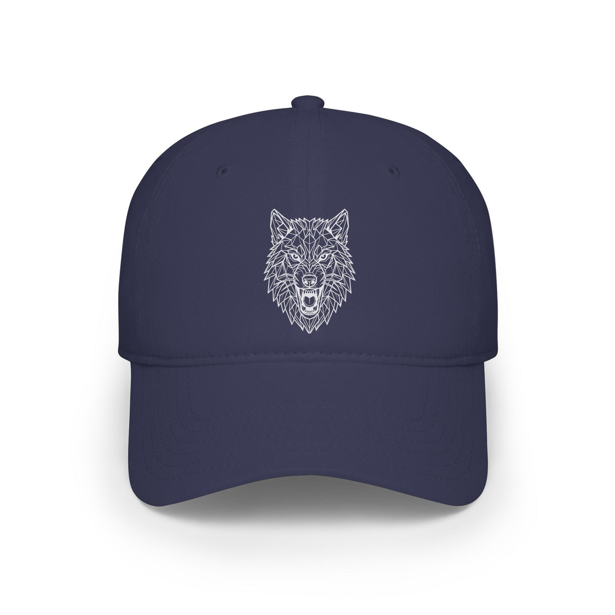 Navy blue cap with 'Tennis Mama' text and tennis racket graphics on a white background