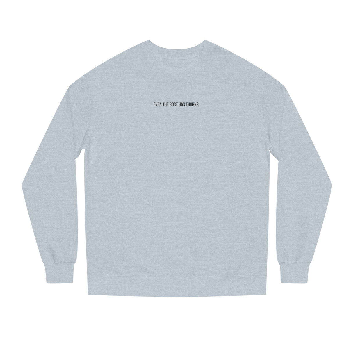 Geometric Rose Sweatshirt — "Even the Rose Has Thorns." — Bloom Series | SHOP VIVENT