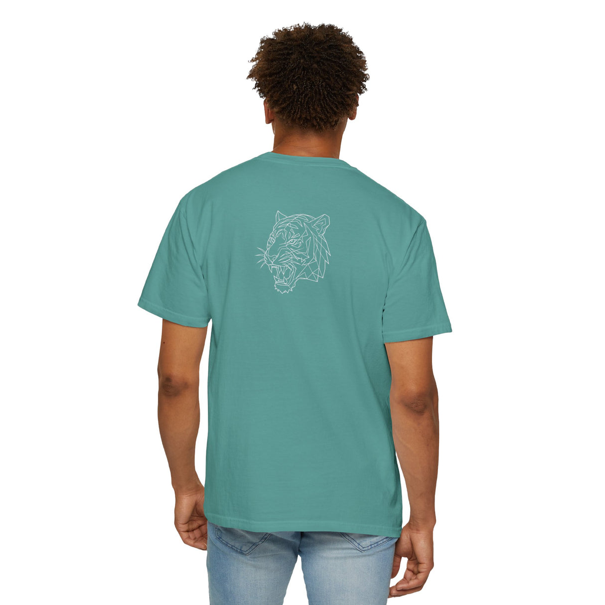Tiger Graphic Tee — "Fear Nothing. Earn Respect." — Geometric Animal Series | SHOP VIVENT - SHOP VIVENT