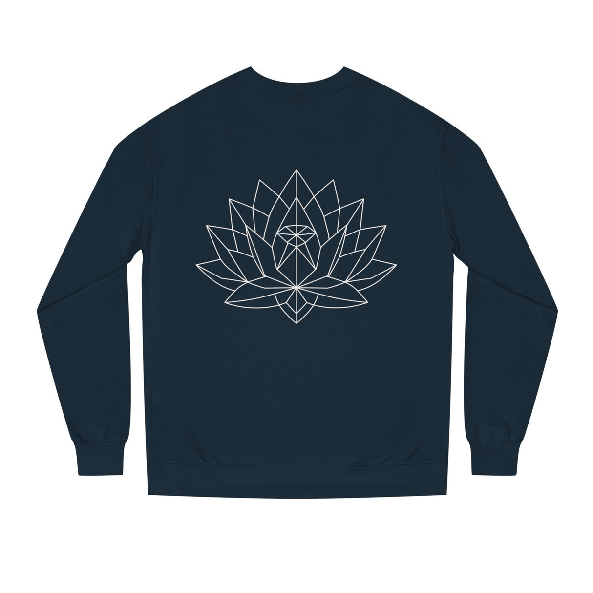 Geometric Lotus Sweatshirt — "Grown in Darkness. Built for the Light." — Bloom Series | SHOP VIVENT