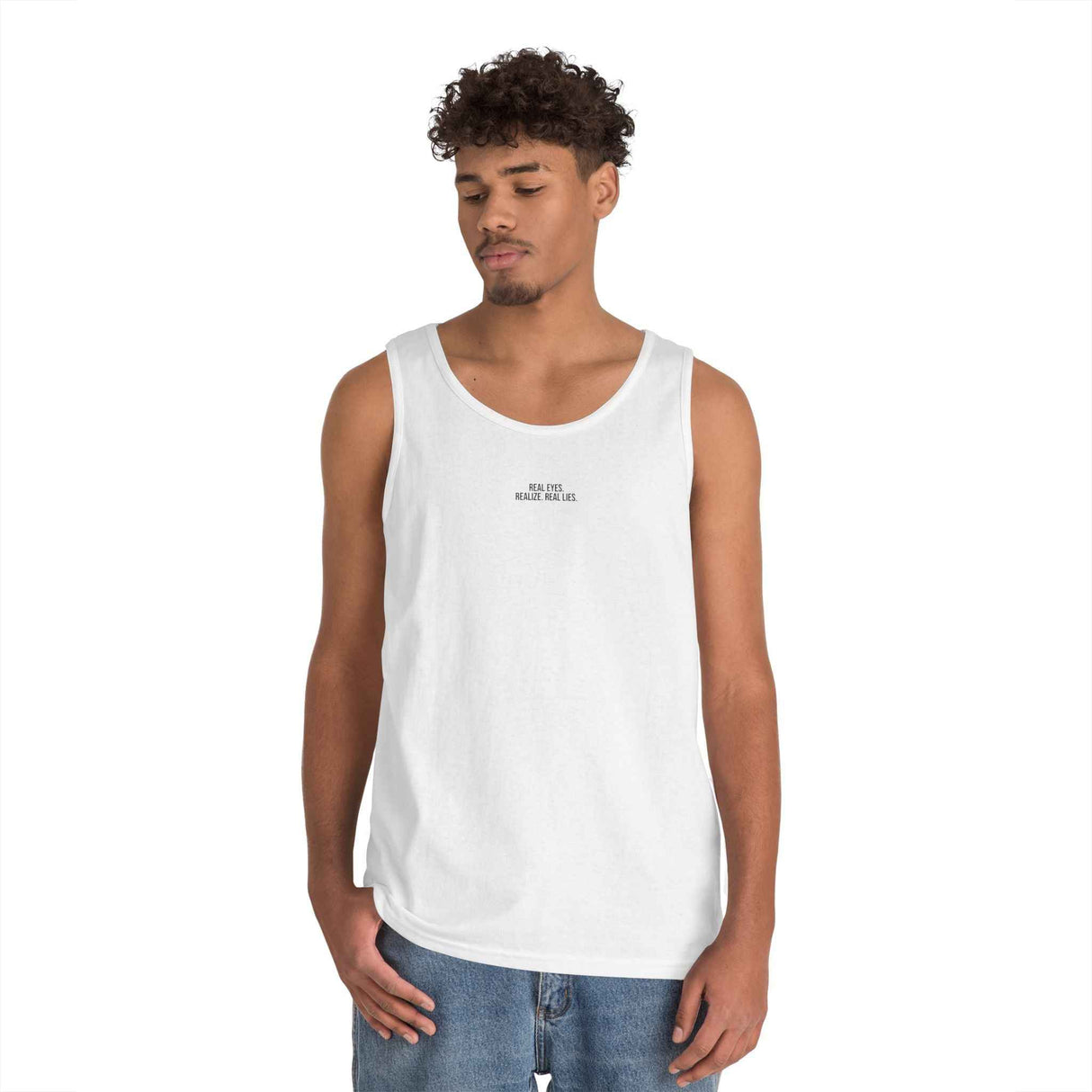 2.P. Tank Top — "Real Eyes. Realize. Real Lies." — Visionary Series | SHOP VIVENT