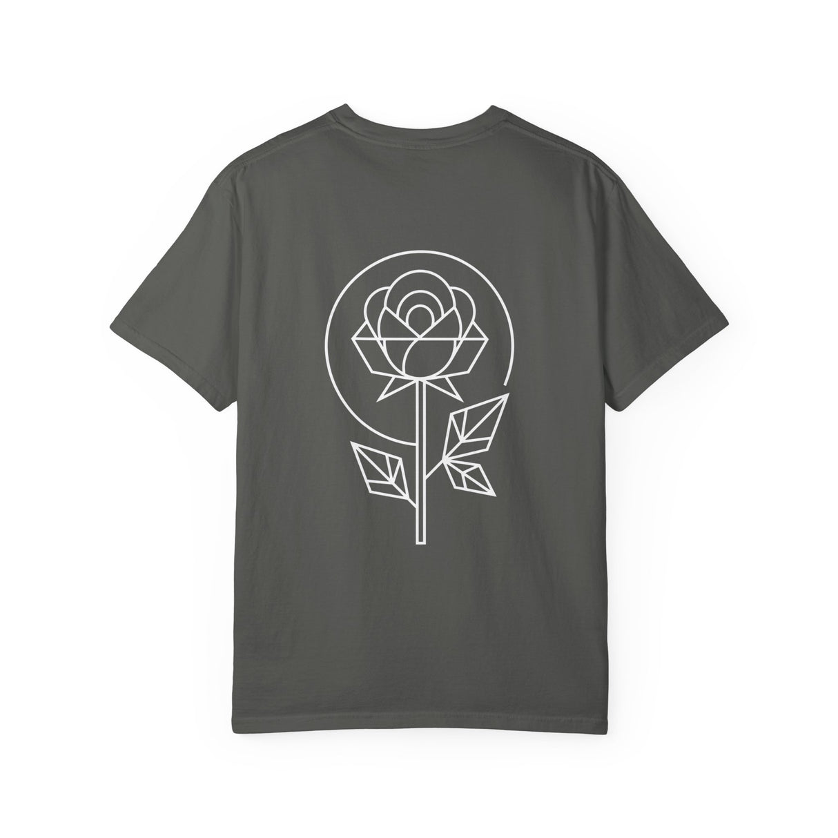 Geometric Rose Tee — "Beauty That Survives the Storm." — Bloom Series | SHOP VIVENT