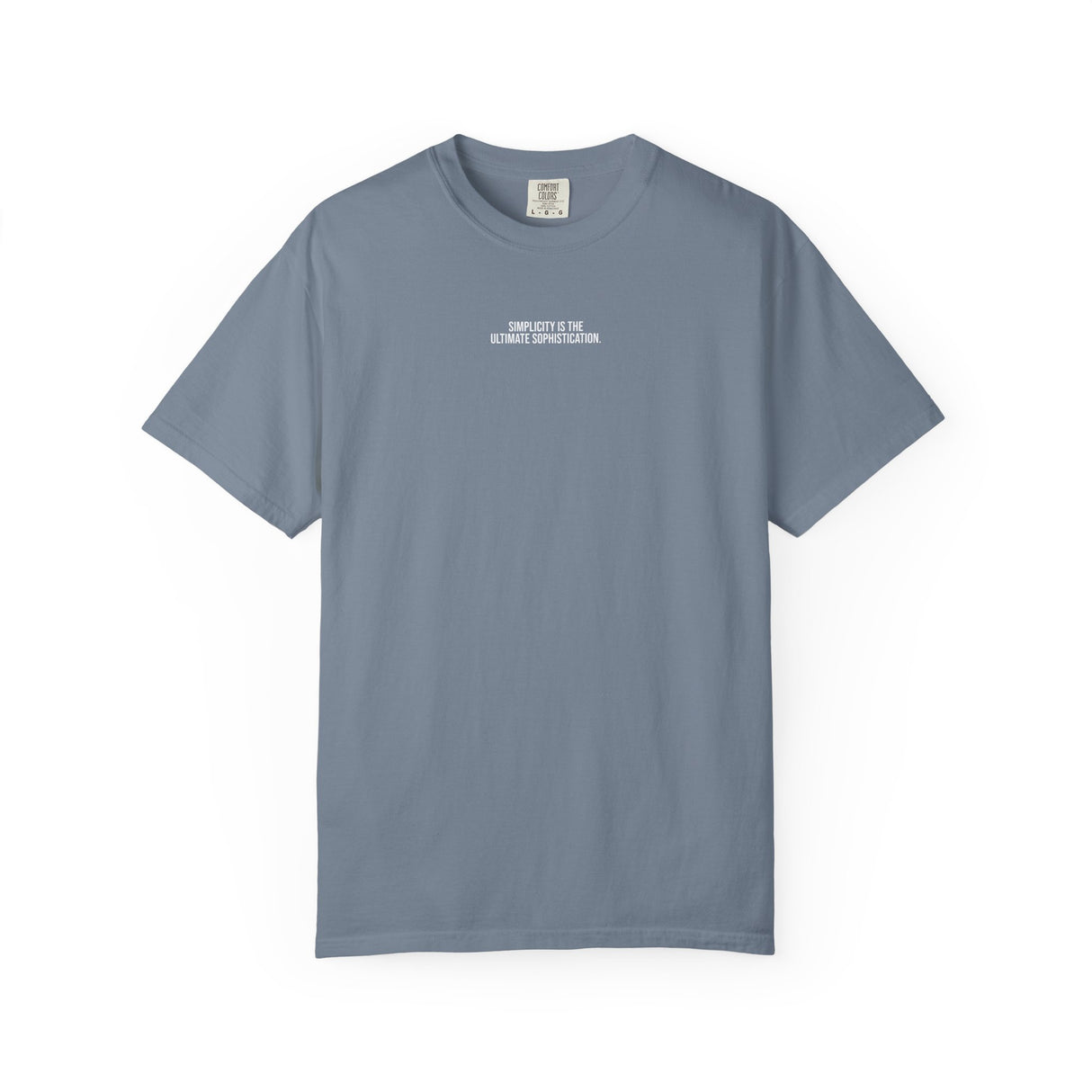 L. da Vinci Tee — "Simplicity is the Ultimate Sophistication." — Visionary Series | SHOP VIVENT