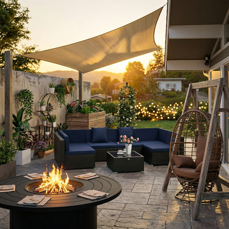 How to Design the Perfect Outdoor Living Room in 5 Steps
