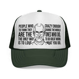 S.J. Trucker Hat — "Crazy Enough to Change the World." — Visionaries Series | SHOP VIVENT