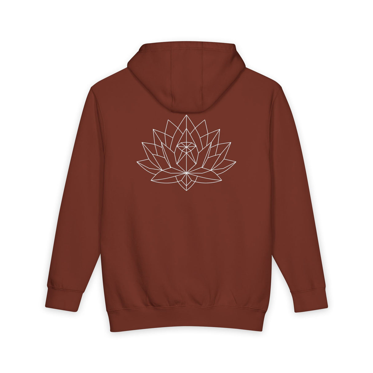 Geometric Lotus Hoodie — "Grown in Darkness. Built for the Light." — Bloom Series | SHOP VIVENT