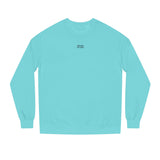 Gray elephant sweatshirt from Printify's geometric animal series featuring the phrase "Thick Skin. Soft Heart." on the front.
