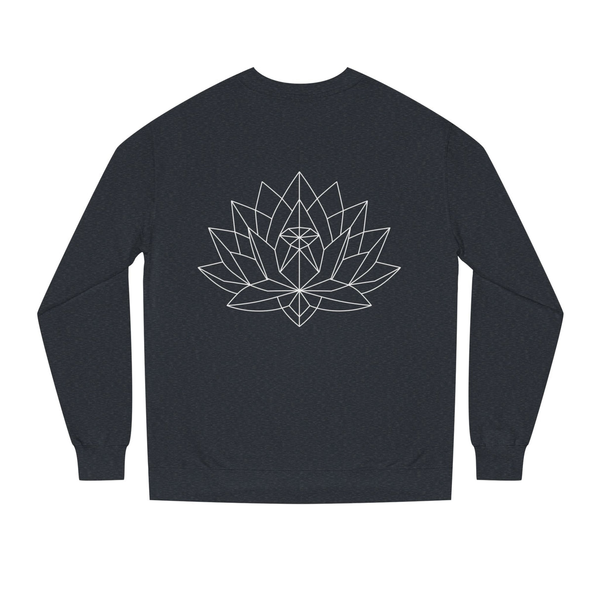 Geometric Lotus Sweatshirt — "Grown in Darkness. Built for the Light." — Bloom Series | SHOP VIVENT