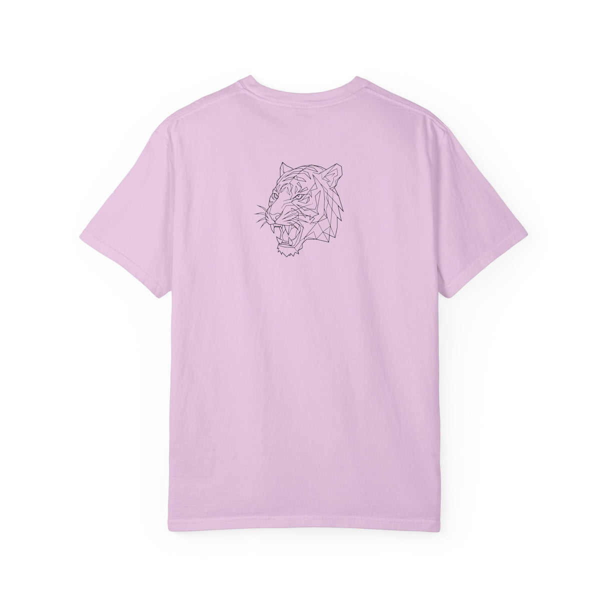 Tiger Graphic Tee — "Fear Nothing. Earn Respect." — Geometric Animal Series | SHOP VIVENT - SHOP VIVENT