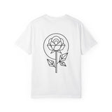 Geometric Rose Tee — "Beauty That Survives the Storm." — Bloom Series | SHOP VIVENT