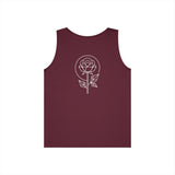 Geometric Rose Tank Top — "Even the Rose Has Thorns." — Bloom Series | SHOP VIVENT