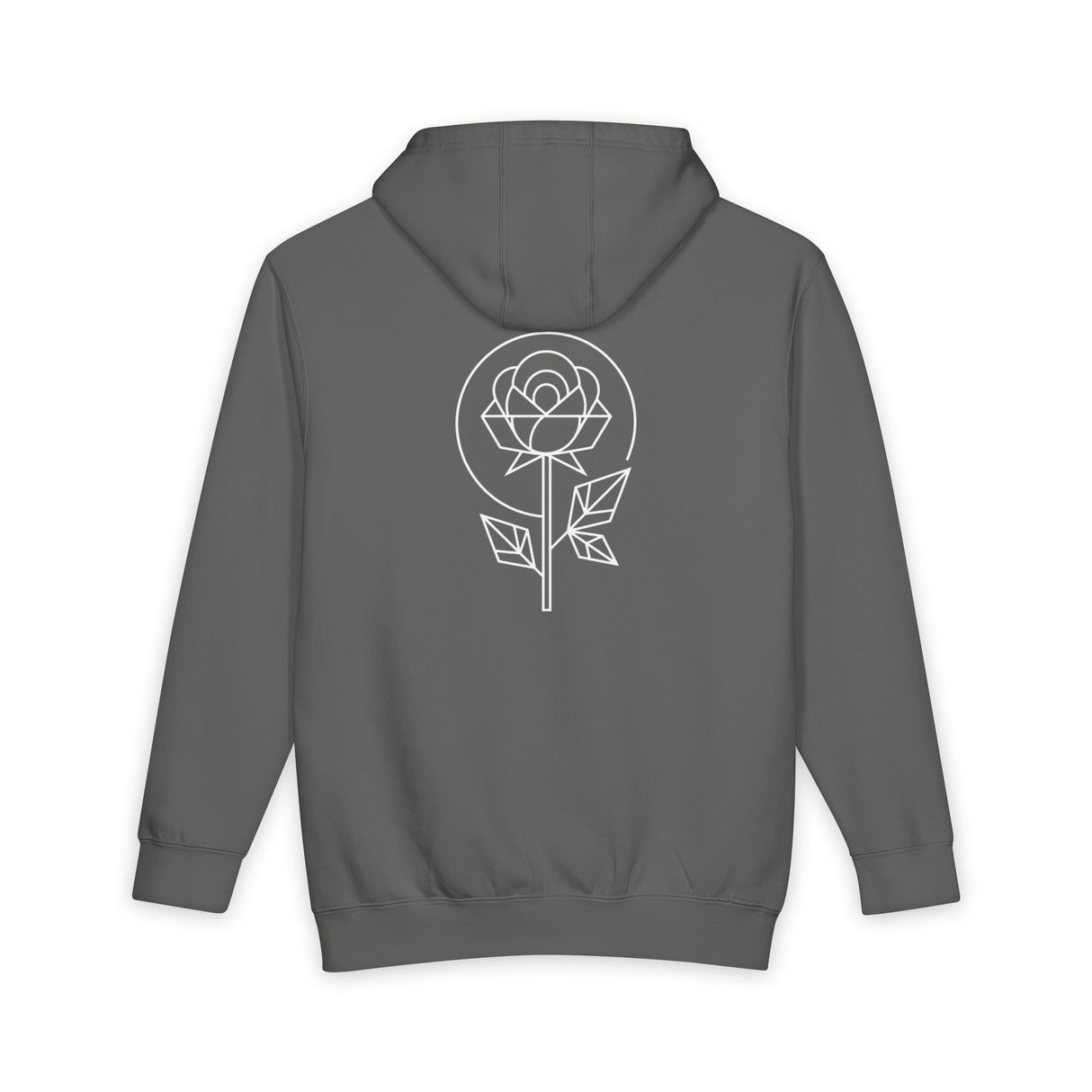 Geometric Rose Hoodie — "Even the Rose Has Thorns." — Bloom Series | SHOP VIVENT