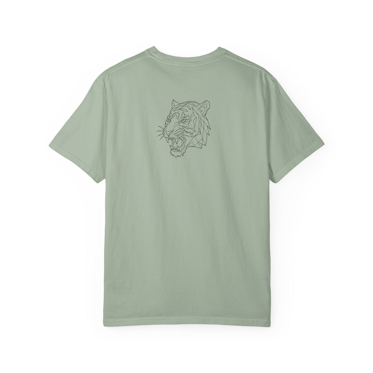 Tiger Graphic Tee — "Fear Nothing. Earn Respect." — Geometric Animal Series | SHOP VIVENT - SHOP VIVENT