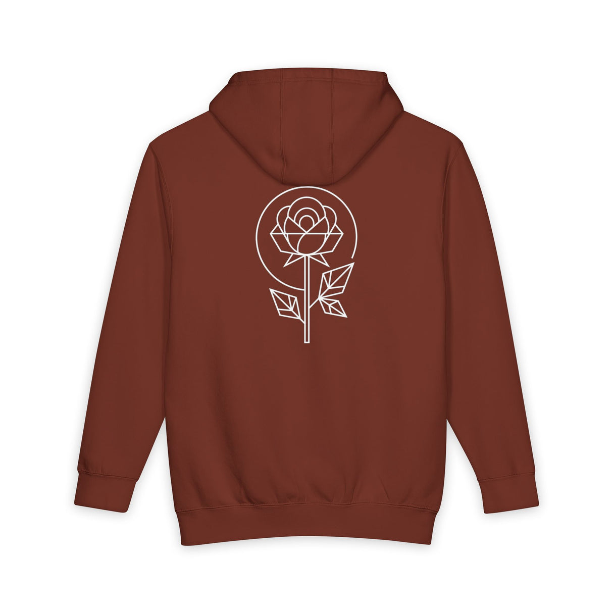 Geometric Rose Hoodie — "Even the Rose Has Thorns." — Bloom Series | SHOP VIVENT