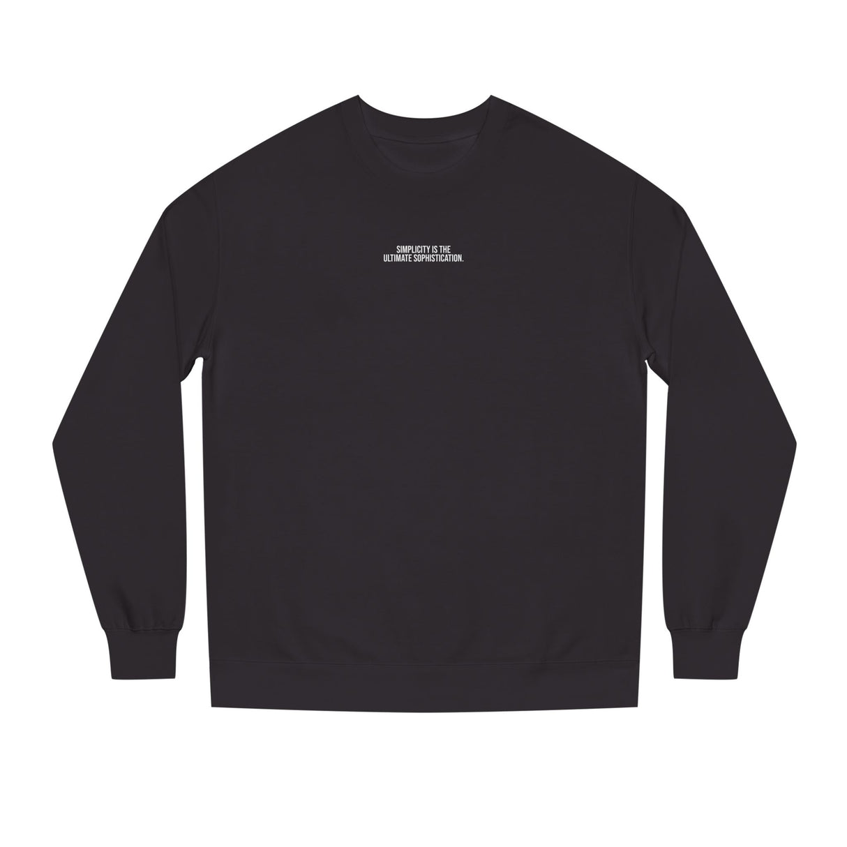 L. da Vinci Sweatshirt — "Simplicity is the Ultimate Sophistication." — Visionary Series | SHOP VIVENT