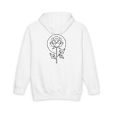 Geometric Rose Hoodie — "Even the Rose Has Thorns." — Bloom Series | SHOP VIVENT