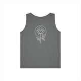 Geometric Rose Tank Top — "Even the Rose Has Thorns." — Bloom Series | SHOP VIVENT