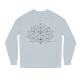 Geometric Lotus Sweatshirt — "Grown in Darkness. Built for the Light." — Bloom Series | SHOP VIVENT
