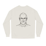 Black S.J. Sweatshirt with inspirational quote from the Visionaries Series, featuring bold white text on the front.