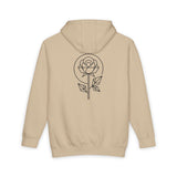 Geometric Rose Hoodie — "Even the Rose Has Thorns." — Bloom Series | SHOP VIVENT