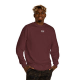 Forest Sweatshirt from the Nature Series by Printify featuring deep roots and high rise design in soft fabric.