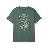 Geometric Rose Tee — "Beauty That Survives the Storm." — Bloom Series | SHOP VIVENT