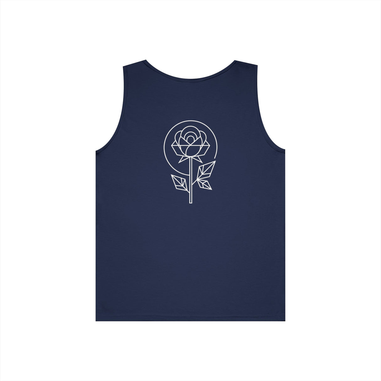 Geometric Rose Tank Top — "Even the Rose Has Thorns." — Bloom Series | SHOP VIVENT