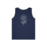 Geometric Rose Tank Top — "Even the Rose Has Thorns." — Bloom Series | SHOP VIVENT