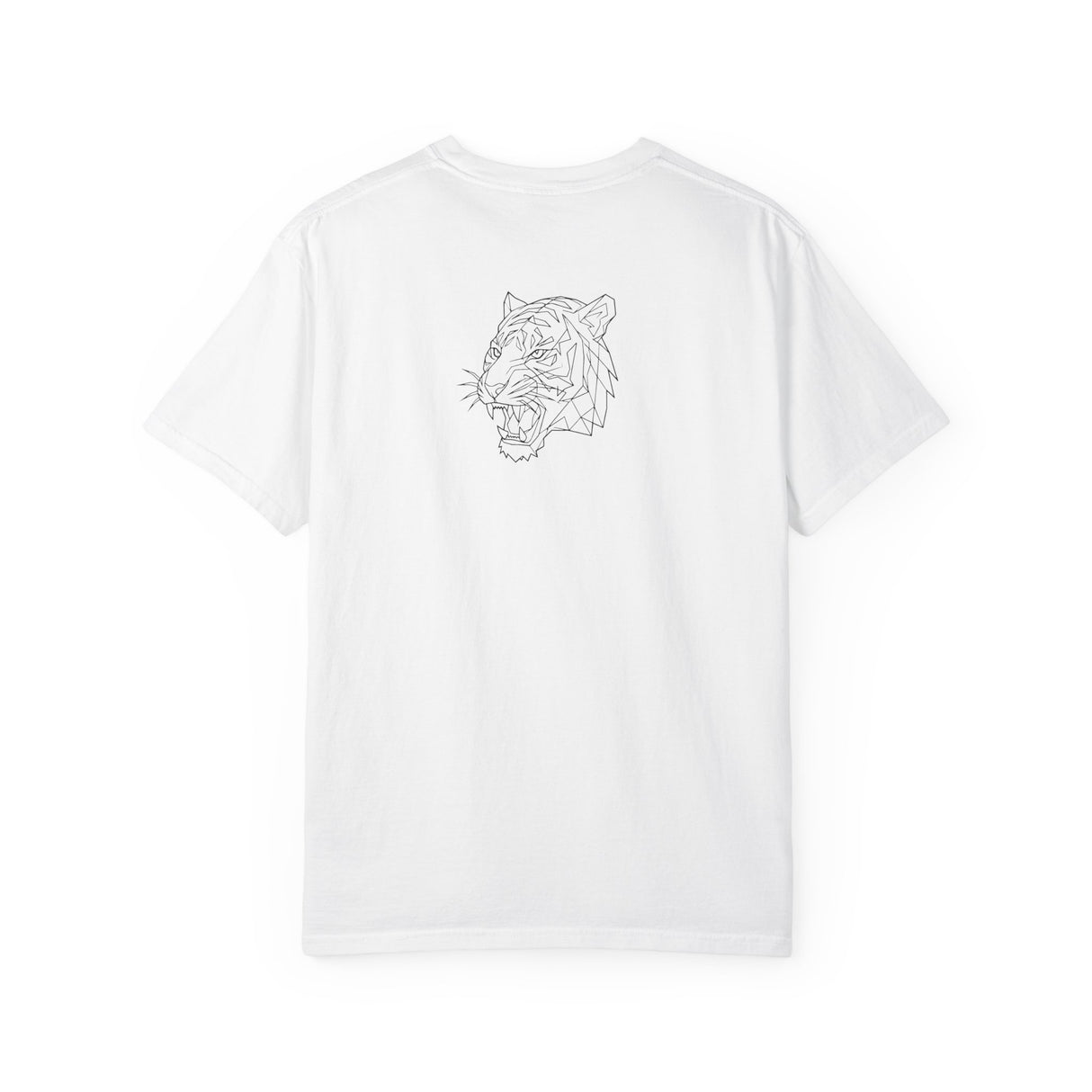 Tiger Graphic Tee — "Fear Nothing. Earn Respect." — Geometric Animal Series | SHOP VIVENT - SHOP VIVENT