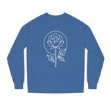 Geometric Rose Sweatshirt — "Even the Rose Has Thorns." — Bloom Series | SHOP VIVENT