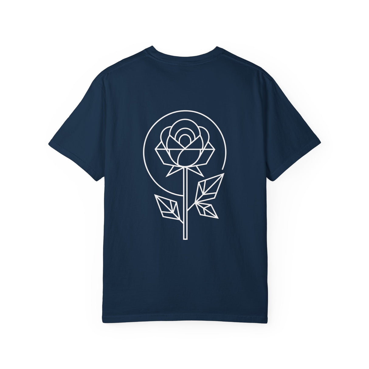 Geometric Rose Tee — "Beauty That Survives the Storm." — Bloom Series | SHOP VIVENT