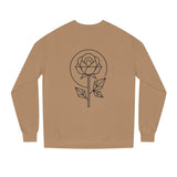 Geometric Rose Sweatshirt — "Even the Rose Has Thorns." — Bloom Series | SHOP VIVENT