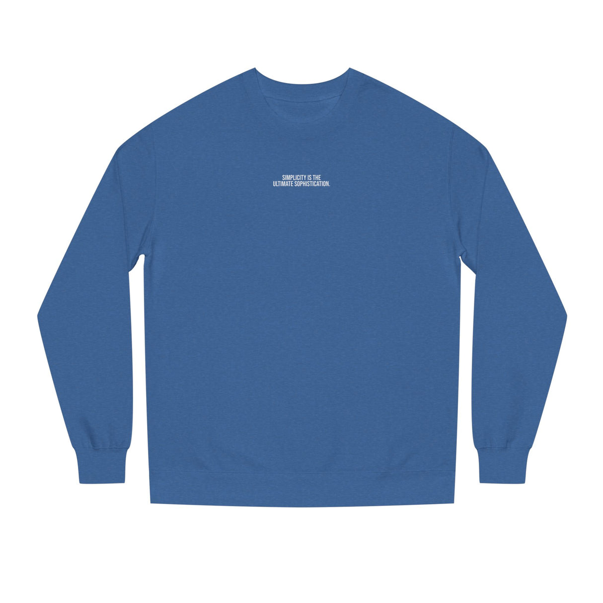 L. da Vinci Sweatshirt — "Simplicity is the Ultimate Sophistication." — Visionary Series | SHOP VIVENT
