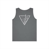 Forest Tank Top from the Nature Series by Printify featuring a deep roots theme and high-rise design in natural earthy tones.