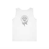 Geometric Rose Tank Top — "Even the Rose Has Thorns." — Bloom Series | SHOP VIVENT