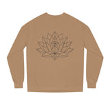 Geometric Lotus Sweatshirt — "Grown in Darkness. Built for the Light." — Bloom Series | SHOP VIVENT