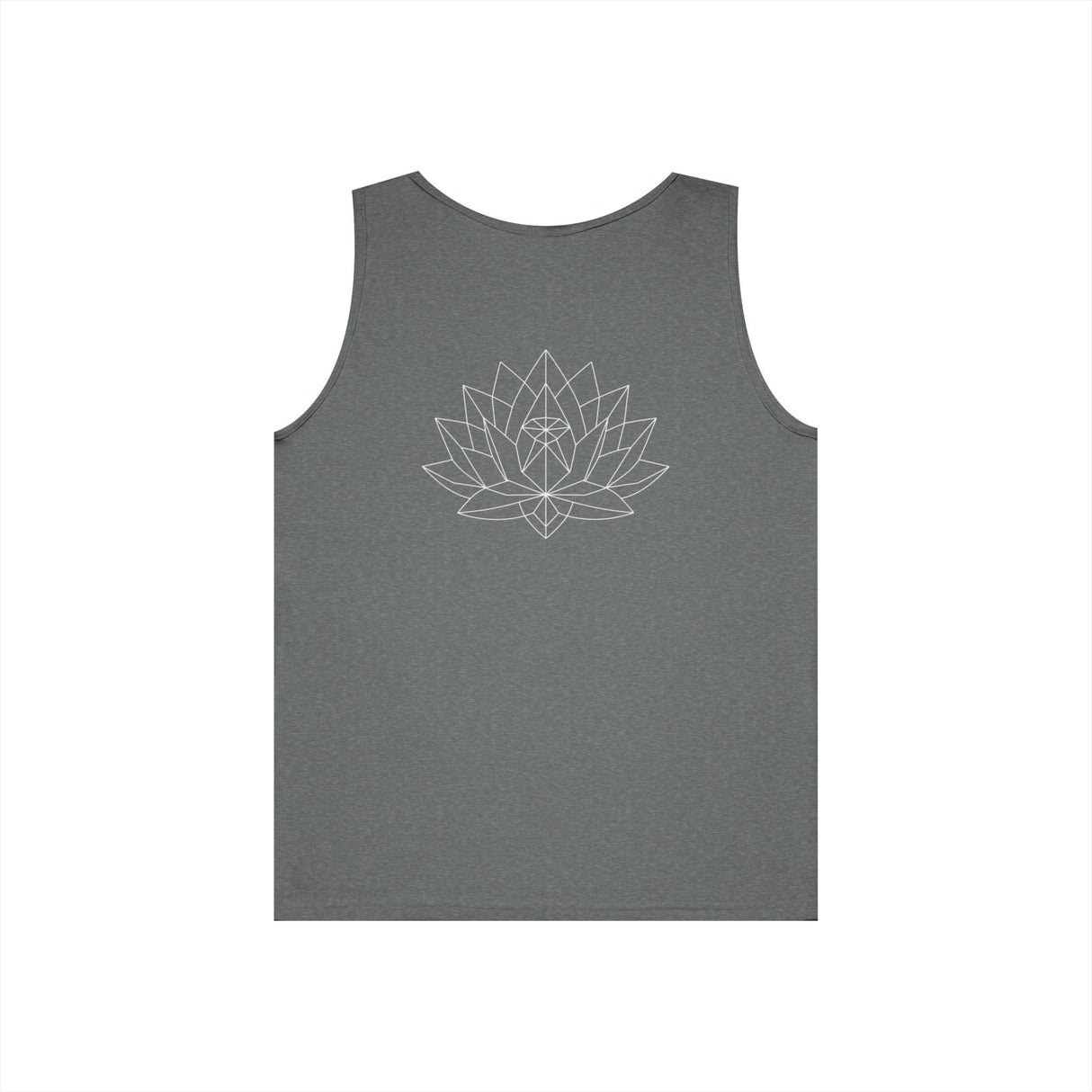 Geometric Lotus Tank Top — "Grown in Darkness. Built for the Light." — Bloom Series | SHOP VIVENT