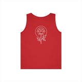 Geometric Rose Tank Top — "Even the Rose Has Thorns." — Bloom Series | SHOP VIVENT