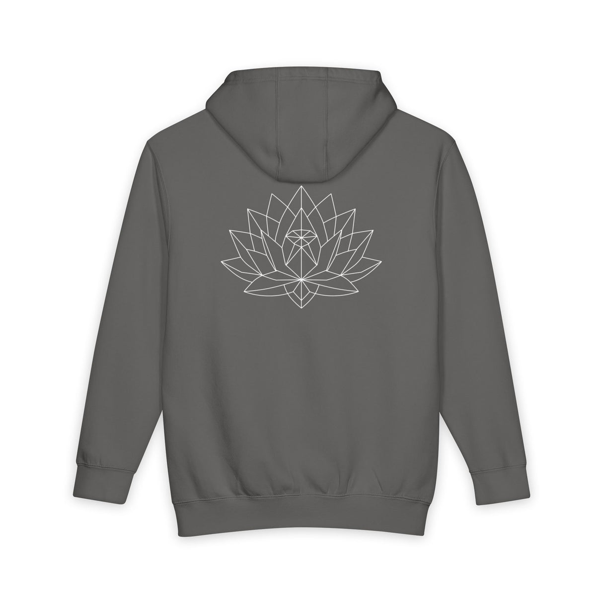 Geometric Lotus Hoodie — "Grown in Darkness. Built for the Light." — Bloom Series | SHOP VIVENT