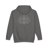 Geometric Lotus Hoodie — "Grown in Darkness. Built for the Light." — Bloom Series | SHOP VIVENT